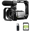 LEPREM Videocamera per vlogging 4K Video Camera 4K Digital Camcorder AE8 IR Night Vision WiFi Vlogging Cameras With Microphone 3 2GB Scheda di memoria Adatto per la registrazione di brevi video