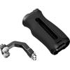 Generico Mini Maniglia Laterale con Impugnatura in Silicone 4756 | Comoda impugnatura in silicone e supporto for scarpa fredda for rig video con gabbia for fotocamera.