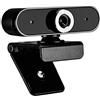 Omenluck 1 x Webcam con microfono integrato USB 480P per corsi dal vivo, conferenze e computer portatili, Webcam, rotazione a 360 gradi