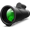 WANWEN Telescopio monoculare per Viaggi in Spiaggia, 4K 10-300X40 mm Super teleobiettivo Zoom telescopio monoculare per Corse di Cavalli, attività all'aperto, Sport, teatro, Viaggi Little Surprise