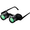 AMRTTWY binocolo. Fishing Binoculars Glasses Portable Hands Free Binoculars Telescope 10X Zoom Glasses for Outdoor Fishing Bird Watching .compatto