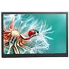 BAIYUN Cornice for foto digitale widescreen da 17 pollici con cornice in metallo 1080P con supporto video musicale for foto HDMI con telecomando con montaggio a parete (Color : Black)