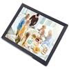 Matybobe Cornice Digitale FHD WiFi da 15 Pollici con Rotazione Automatica dello Schermo Tattile da 32 GB per Display Artistico per Home Office (Spina europea)