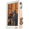 Generic Cornice digitale con display HD, sistema operativo intelligente e quadrante personalizzato per decorazioni domestiche personalizzate