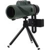 BESPORTBLE Telescopio Monoculare per Birdwatching Telescopio Compatta da Campeggio Focalizzazione Superiore per Esterno e Avvistamenti Naturali