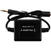 Josenidny SNI-1/3.5 Entstoerfilter Stoergeraeusche Brummfilter Massefilter Isolatore 3,5 mm Schwarz