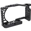 Ausla Gabbia per Fotocamera in Lega di Alluminio, Design Leggero con Punti di Montaggio Multipli per la Registrazione Video A6000 A6100 A6300 A6400 A6500