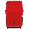 Rollei Traveler Backpack Canyon XL - Zaino fotografico per esterni professionale con più spazio extra, incl. Vano interno separato e Vano laptop - Dimensione XL (50 Litri) - Sunset (Nero/Rosso)
