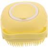 FRCOLOR Spazzola Bagno in Silicone con Dispenser Integrato per Shampoo Massaggiatore del Capelluto Portatile per Bagno Ragazzo Ragazza e Animali
