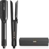 Navado Airglide Airstraight - Piastra Wet-to-Dry - Asciugacapelli e piastra 2 in 1 - Coldshot Alternativa - Asciugacapelli - Piastra per capelli a vapore