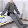 Generic Massaggiatore Gambe a Compressione d'Aria, Pressoterapia per Casa, 4 Camere | Presso Terapia Gambe Linfodrenante, Pressoterapia Linfodrenaggio Professionale Gambe Addome E Braccia, 0-30 Min, 30-240 mmHg