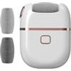 Shenrongtong Lima elettronica per pedicure, ricaricabile, lima elettrica per piedi, rimozione calli e pelle morta, ricaricabile e impermeabile