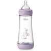 Chicco PERFECT 5 Biberon Anticolica 300 ml, Biberon Flusso Veloce 4 Mesi + con Tettarella in Morbido Silicone, Biofunzionale con Intui-flow System da 300 ml, Rosa