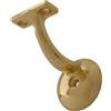 Hardware Essentials The Hillman Group The Hillman Group 852884 - Staffa ornamentale per corrimano, finitura in ottone, confezione da 1