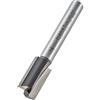 Trend Fresa Dritta 2 Taglienti per Router, Gambo 1/4, Ø10mm