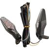 QXZSGXOF Indicatori per Moto Per BM&W R1250GS Adventure R1250 GS R 1250 GS GSA 1250GS GS1250 Accessori LED Indicatore Di Direzione Luce Freno Lampada Lampeggiante
