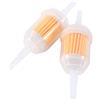EBTOOLS Filtre A Essence Moto Filtro adatto perBenzina Moto 2x Filtro Carburante Riutilizzabile Per Tubo In Linea A adatto adatto per Benzina Universale Per Auto 6 Tubi 8 Mm Petit Filtre A Essence Moto