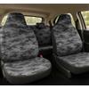 Auto Accessori Lupex Coprisedili Compatibili per Citroen C1 2005-2022 | Kit completo, Made In Italy, Copri poggiatesta anteriori integrato, Policotone, Mimetico Grigio