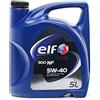 Elf Evolution 900 NF 5W-40 Olio lubrificante per auto, 1 L 5 L