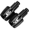 HJTEDHE Manubrio Stabilizzatori Bilancieri Moto Universale per Sh 350 300 125 350 I Manopole Manubrio Bar Ends cap Contrappeso Tappi Scorrevoli Tappi Manubrio Bici(2)