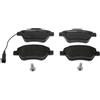 FERODO Kit pastiglie freni Anteriore Con contatto segnalazione usura con accessori FDB1466 Compatibilità con FIAT 500 312 PANDA 169 GRANDE PUNTO 199, ALFA ROMEO MITO 955, ABARTH