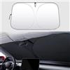 MMHGFIR Ombrello Parasole Parabrezza Anteriore per Auto,per Citroen Ds7 DS 7 Crossback 2018-2023 Protezione UV e Isolamento Termico, Portatile Pieghevole Visiera,Protezione Solare,145 * 85CM