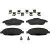 FERODO Kit pastiglie freni Anteriore non predisposto per visualizzazione avviso usura con accessori FDB4003 Compatibilità con PEUGEOT 3008 0U 308 I Hatchback 4A, 4C 308 SW I 4E, 4H 308 CC 4B 3008 T8