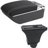 NATWEE Compatibile con Fiat per Panda per Cross 4x4 Scatola Bracciolo per Auto Scatola Portaoggetti Bracciolo Console Centrale Parti di Ricambio(color1)