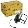 TYC 310-0091 Specchietto retrovisore esterno per regolazione elettrica specchio convesso termico Dx Compatibilità con FORD TRANSIT CONNECT P65, P70, P80 Tourneo Connect Mk1
