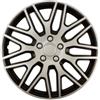 TOP DRIVE COPRICERCHI SILVER & BLACK DAKAR 15 I nostri copricerchi sono prodotti con materiale ABS di alta qualita', conosciuto per la sua stabilita', forza Con verniciatura ad acqua