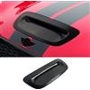 FDAIUN Mascherina di sfiato anteriore per cofano Mini Cooper S R56 R55 R57 R58 R59 ABS Auto Hood Vents Copertura di scarico dell'aria accessorio di ricambio (nero)
