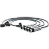 BOSCH 0 986 356 312 Kit cavi candele Compatibilità con VW POLO 6N2 Lupo 6X1, 6E1 Caddy II Van 9K9A, SEAT Ibiza II 6K1