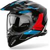 AIROH BANDIT TUNE BLUE/RED GLOSS L