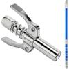 SLIAXINT Testina per ingrassatore G Coupler, Ingrassatore con Tubo Flessibile 30cm | con Doppia Impugnatura, Ugello per Pistola a Grasso, per tutti i tipi di ingrassatore automobilistico standard