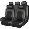 REIJAX 9 Pezzi Coprisedile per Auto Coprisedile, per Fiat 500L Trekking/Cross (Facelift 2017) 2017-2018 Pelle Completo Impermeabile Set Fodere Anteriori e Posteriori Accessori,B