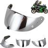 Generico Visiera per Casco per EXO 520 1400 R1 Visiera Colorata per Scorpion EXO 391 520 1400 R1,Protezione UV per Moto Accessori di Ricambio per Visiera Protettiva (I)