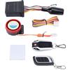 Raguso di sicurezza per auto a 2 vie , sblocco automatico di allarme per moto Multifunzione 12V Display LCD universale antifurto per veicoli elettrici(Senza manometro per pneumatici)