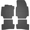 FROGUM El Toro Set di tappetini in gomma per Renault Captur I 2013-2019 | Materiale resistente | Bordo protettivo di 1-5, cm