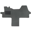 Alpha-Tex Produktions- und Handels GmbH Tappetini adatti per Mercedes Sprinter Tipo W901-905 2-Sitzer (Costruzione 2000-2006), Dura grigio | 1 pz. | Bordo nero