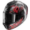 SHARK, Casco Moto Integrale SPARTAN RS CARBON SHIEVER Carbon Anthracite Red DAR, L