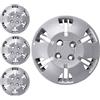 W-Parts SERIE 4 BORCHIE - 4 COPRICERCHI COPPE RUOTA 13 PER FIAT PANDA DAL 2003->