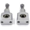 ZDJKI Parti Per Motociclette Riser Manubrio Moto Cromati Da 1/25MM Per Harley Per Davidson Sportster Softail