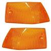 AER MOTO SPARE PARTS Coppia Vetro ARANCIONE FRECCE posteriore COMPATIBILE CON Vespa PX -150-200/E