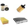Generico KIT TAGLIANDO 4 FILTRI GOLF V 5 1.9 2.0 TDI 77KW 105CV DAL 2005 AL 2009