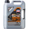 LIQUI MOLY Olio motore Top Tec 5W-30 olio 5 L Compatibilità con RENAULT Clio 3 Hatchback BR0/1, CR0/1 Clio 2 BB0/1/2, CB0/1/2, PEUGEOT 206 2 volumi/Coda spiovente 2A/C 207 WA, WC