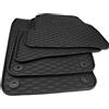 kfz-premiumteile24 Tappetini in gomma compatibili con Polo (6R 6C) Fabia NJ Ibiza III,4 pezzi