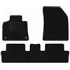 Car Mat Co TEXER Tappetini in tessuto, adatti per Citroen C4 Picasso II, anno di costruzione 2013 - 2018 Basic