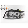 Johns Faro anteriore alogeno per Audi A4 8E 11/00-11/04 Lampadina sinistra