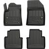 IMJ-Global Tappetini Auto Gomma ProLine 3D su Misura Compatibili con Citroën C3 Aircross 2017-2024, Set Completo di Tappeti Auto TPE per Migliorare Look e Sportività