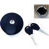 Generic Tappo serbatoio carburante compatibile con i modelli Nissan Cabstar e Atleon. (foro a 4 scanalature)